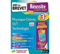 ABC du Brevet Réussite Parent Physique-Chimie SVT Techno 3e