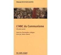 ABC du communisme (L') Suivi d'un inventaire critique - Nikolaj Ivanovic Buharin - Nuits Rouges - broché - Etude