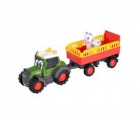 Dickie Toys – Tracteur Fendt Remorque Animaux – 30 cm – Clair – Pour enfants