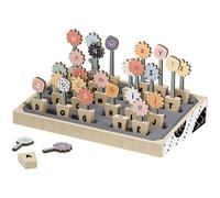 Abc Flowers - TOP BRIGHT - 26 Pots de Fleurs - Lettres Majuscules - Lettres Minuscules - Alphabet