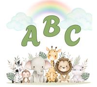 ABC illustrato da personalizzare: Il Primo Libro delle Lettere: un Alfabeto Illustrato e Personalizzato per Stimolare la Curiosità e il Linguaggio dai 2 Anni