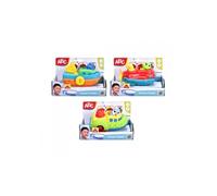 Dickie Toys ABC Ocean Team Jouet Aquatique - Un des Trois Bateaux Jouets différents avec Figurine d'animal, 14 cm, à partir de 12 Mois, Jouet de Bain Flottant pour bébés et Enfants à partir de 1 an