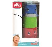 ABC Jouet de bain Pots empilables Bleu G