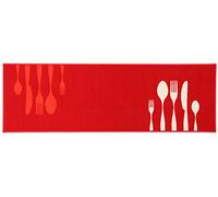 ABC La Cucina Dinner Tapis 57 x 200 cm Rouge