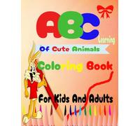 ABC learning of Cute Animal Coloring Book for Kids And Adults