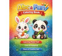 ABC Learning with Chiku & Momo: Fun Coloring & Activity Book for Kids Ages 2-6