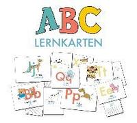 Abc-Lernkarten Der Tiere, Bildkarten, Wortkarten, Flash Cards Mit Groß- Und Kleinbuchstaben