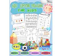 ABC LETTER TRACIG FOR KIDS: My First Learn to Write Workbook: Practice for Kids with Pen Control, Line Tracing, Letters, and More.