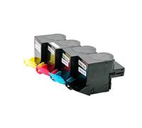 ABC Lot de 4 toners compatibles pour Lexmark 24B7178 24B7179 24B7180 24B7181 pour Lexmark C2240 XC2235