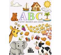 ABC: Mi primer abecedario para colorear: Abecedario en español para niños | Libro educativo para aprender las letras y colorear