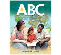 Abc Of Places And Things In The Bible - Child's Workbook 1