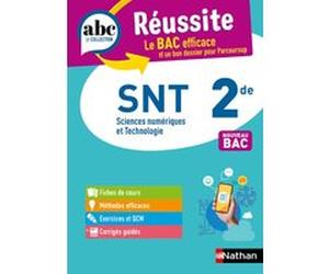 ABC Réussite Sciences Numériques &Technologiques 2de PASCAL MOUSSIER (Auteur), SYLVIE GREGOIRE (Auteur)