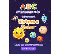 ABC STEMColor Kids Explorant el Sistema Solar Llibre per a pintar i aprendre