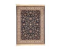 ABC Tapis Hereke 2 Bleu/Marron 100 x 140 cm