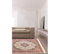 ABC Tapis Medallion 303 Ivoire/Rouge 100 x 140 cm
