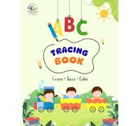 ABC Tracing Book for Kids Ages 2-5: Learn to Trace Uppercase Letters, Early Handwriting Practice, Alphabet Learning, Coloring Pages & Preschool Writing Workbook