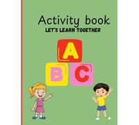 ABC Tracing & Coloring Fun: Adorable Elements for Every Letter: Learn, Trace and Color Your Way from A to Z with Cute and Creative Designs, for Preschool Children 3-5