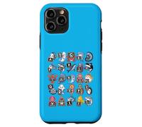 ABC Under The Sea T-Shirt Motif Animaux de l'océan Alphabet Coque pour iPhone 11 Pro