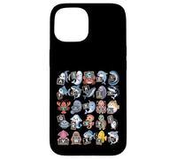 ABC Under The Sea T-Shirt Motif Animaux de l'océan Alphabet Coque pour iPhone 15