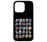 ABC Under The Sea T-Shirt Motif Animaux de l'océan Alphabet Coque pour iPhone 15 Pro Max