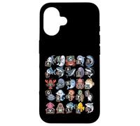 ABC Under The Sea T-Shirt Motif Animaux de l'océan Alphabet Coque pour iPhone 16