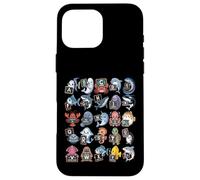 ABC Under The Sea T-Shirt Motif Animaux de l'océan Alphabet Coque pour iPhone 16 Pro Max