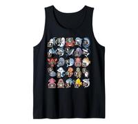 ABC Under The Sea T-Shirt Motif Animaux de l'océan Alphabet Débardeur