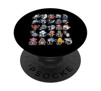 ABC Under The Sea T-Shirt Motif Animaux de l'océan Alphabet PopSockets PopGrip Adhésif