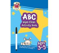 ABC Wipe-Clean Activity Book for Ages 3-5 (with pen)
