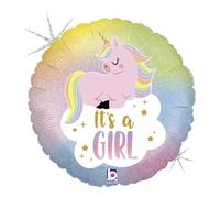 ABC18 Licorne Baby It's a Girl 46 cm