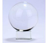 ABCBCA 60/70 / 80MM Boule de Cristal Photographie FengShui Verre Magic Ball Home Decor Glass Sphere bola de Cristal (Color : Crystal Base, Size : 70mm)
