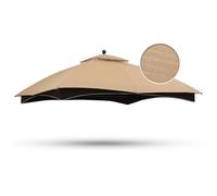 ABCCANOPY Auvent de Rechange pour tonnelle Lowe's Allen Roth 350 x 3,5 m #GF-12S004B-1, Riplock 350 (Beige)