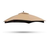 ABCCANOPY Auvent de Rechange pour tonnelle, Lowe's Allen Roth #GF-12S004B-1, Beige (New Beige)