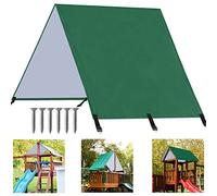 ABCCANOPY Bâche de Rechange pour balançoire, 109 x 228,6 cm, imperméable pour Aire de Jeux, écrans d'ombrage, terrasses, Vert