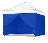 ABCCANOPY Paroi latérale 25,4 x 25,4 cm, bleu (4 murs uniquement, cadre et dessus non inclus)