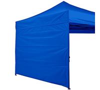 ABCCANOPY - Paroi latérale d’auvent instantané de 2,4 x 2,4 m, 1 paroi latérale Uniquement, Bleu