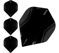 abcdarts Ailettes de fléchettes Pentathlon Hd150 Xwing pour Adulte - Unisexe - Noir - Classique EU