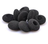 ABchat Foam Ear Cushions Ear Bud Pad Replacement Sponge Covers 18?mm Ear Cushions for Earphones Headphones MP3?MP4?iPod iPhone iTouch iPad Headsets Set of 24, Black