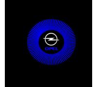 ABCHL 2 Pièces Projecteur De Porte De Voiture pour Opel Calibra 1989-1997,Projecteur De Lumière De Voiture,Lumière De Porte,Éclairage De Bienvenue Pour Voitures,H