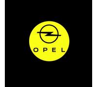 ABCHL 2 Pièces Projecteur De Porte De Voiture pour Opel Calibra 1989-1997,Projecteur De Lumière De Voiture,Lumière De Porte,Éclairage De Bienvenue Pour Voitures,E