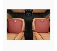 ABCHL Coussin De Siège De Voiture pour Mitsubishi Lancer 1973-2017,Coussin Voiture,Protection Chaise Confortable,Confort,Respirant,Antidérapant,Doux,pour Soulager La Douleur,A Pair-Red