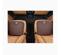 ABCHL Coussin De Siège De Voiture pour Mitsubishi Lancer 1973-2017,Coussin Voiture,Protection Chaise Confortable,Confort,Respirant,Antidérapant,Doux,pour Soulager La Douleur,A Pair-Dark Brown