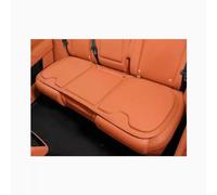 ABCHL Coussin De Siège De Voiture pour Mitsubishi Lancer 1973-2017,Coussin Voiture,Protection Chaise Confortable,Confort,Respirant,Antidérapant,Doux,pour Soulager La Douleur,Back Row-Orange