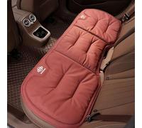 ABCHL Coussin De Siège De Voiture pour Nissan Note 2006-2017,Coussin Voiture,Protection Chaise Confortable,Confort,Respirant,Antidérapant,Doux,pour Soulager La Douleur,Back Row-Red