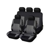 ABCHL Housses de Siège Auto pour Hyundai i10 2007-2026 | Jeu Complet,Empreinte de Pneu Coussin Protecteur Avant Arrière,Accessoires Décoration Intérieur Véhicule