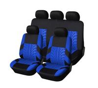 ABCHL Housses de Siège Auto pour Hyundai i10 2007-2026 | Jeu Complet,Empreinte de Pneu Coussin Protecteur Avant Arrière,Accessoires Décoration Intérieur Véhicule