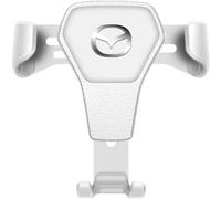 ABCHL Support Téléphone Voiture pour Mazda,Rotation 360°,Support Voiture,Accroche Telephone Voiture,360° Rotation Support Voiture Réglable,White