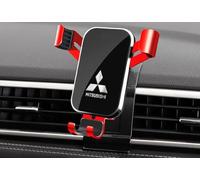 ABCHL Support Téléphone Voiture pour Mitsubishi ASX 2019-2023,Rotation 360°,Support Voiture,Accroche Telephone Voiture,360° Rotation Support Voiture Réglable,C-Red