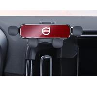 ABCHL Support Téléphone Voiture pour Volvo S60 S90 V90 XC40 XC60 XC90,Rotation 360°,Support Voiture,Accroche Telephone Voiture,360° Rotation Support Voiture Réglable,E-Xc40 2020~2023