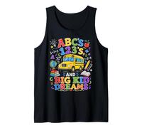 ABCs 123s and Big Kid Dreams Back to School Teacher Débardeur